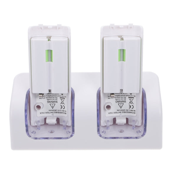 SWETRACE VR Controllers Rechargeable Batteries and Charger White ABS 1 Gaming Accessories 12.5X5.99cm White