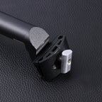 Worgeous 30.8mm Aluminum Alloy Seatpost Mountain Bike Bike Seat Tube Seat Post for Most Road Bike Downhill Bike Track Bike Fixed Gear (Black)