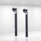 Worgeous 30.8mm Aluminum Alloy Seatpost Mountain Bike Bike Seat Tube Seat Post for Most Road Bike Downhill Bike Track Bike Fixed Gear (Black)