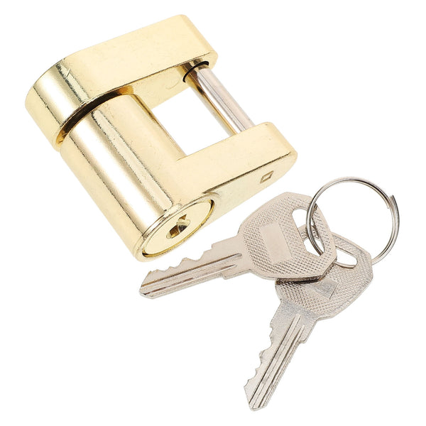 SWETRACE High Security Padlock Zinc Alloy Golden 1Pack For Hitch Security
