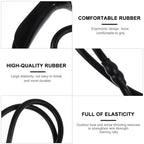 SWETRACE Resistance Bow Trainer Archery Band Rubber Black 1 Bow Training Equipment
