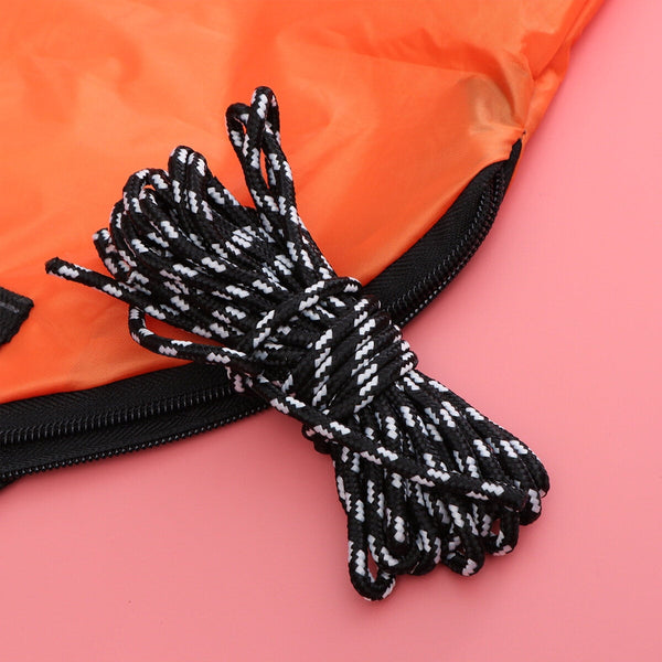 Orange Portable PVC Canoe Wind Paddle for Kayak Use