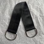 Worgeous 3 Pcs Fitness Horizontal Bar Strap Hanging Training Belt Pull Ups Black