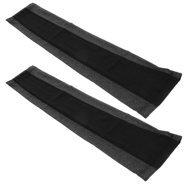 Worgeous Sun Protection Sleeve Arms Sleeves Cooling for Men Women's Black