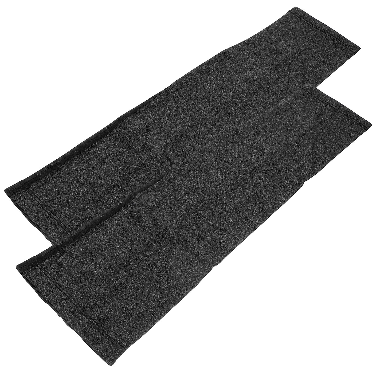 Worgeous Sun Protection Sleeve Arms Sleeves Cooling for Men Women's Black