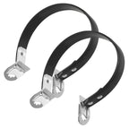 Worgeous 2 Pcs Battery Portable Handle Carrying Strap Automotive Carrier Black