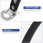 Worgeous 2 Pcs Battery Portable Handle Carrying Strap Automotive Carrier Black