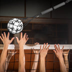 Worgeous Volleyball Training Belt Setter Equipment Net Hitting Trainer Black