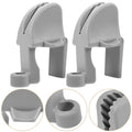 SWETRACE Easy Install Bumper Clips Boat Bumper Hook Nylon T Rail Boat Accessories 2Pcs