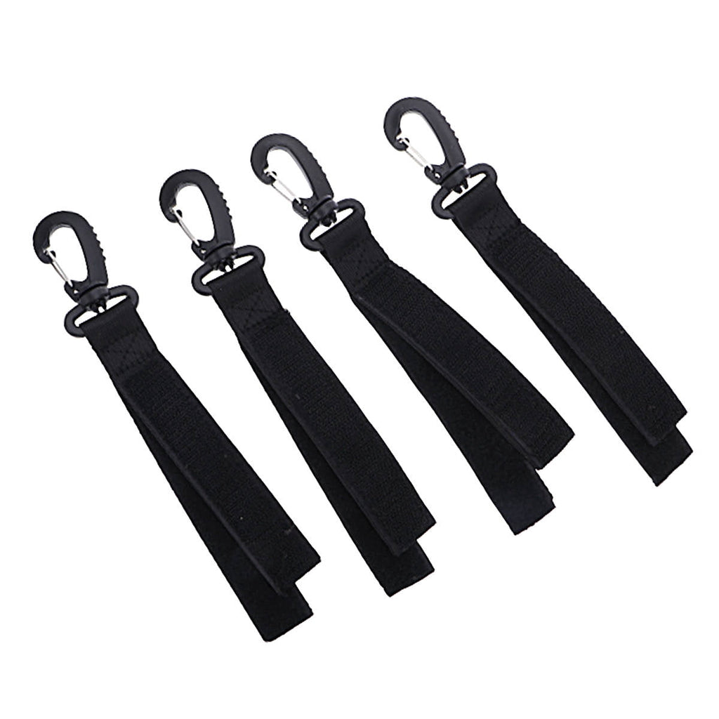 SWETRACE Plastic Hanging Hooks for Tent and Kayak 6.5 x 1.2 x 0.2in