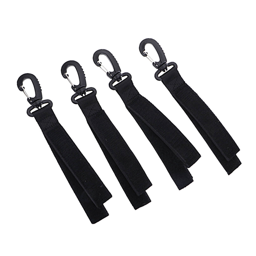 SWETRACE Plastic Hanging Hooks for Tent and Kayak 6.5 x 1.2 x 0.2in