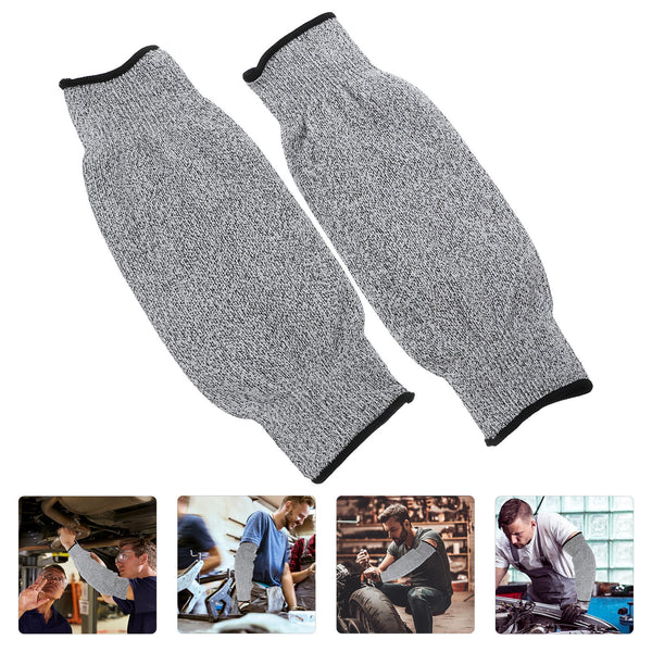SWETRACE Gardening Sleeves Arm Protection Cut Resistant Sleeves Grey 1 Pair