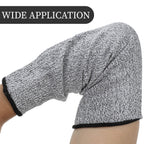SWETRACE Gardening Sleeves Arm Protection Cut Resistant Sleeves Grey 1 Pair