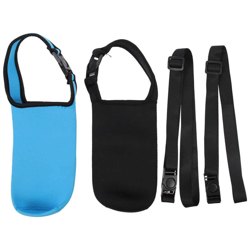 SWETRACE 2Pcs Black Water Bottle Pocket Sleeve for Insulation and Heat Retention