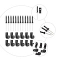 SWETRACE Kayak J Hooks with Rivits 12 x Rivets Lightweight Portable for Canoeing