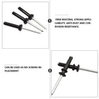 SWETRACE Kayak J Hooks with Rivits 12 x Rivets Lightweight Portable for Canoeing