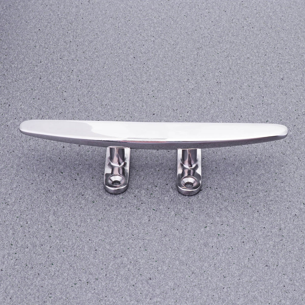 SWETRACE 1Set Marine Grade Stainless Steel Boat Cleat for Boating 8 Inches