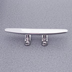 SWETRACE 1Set Marine Grade Stainless Steel Boat Cleat for Boating 8 Inches
