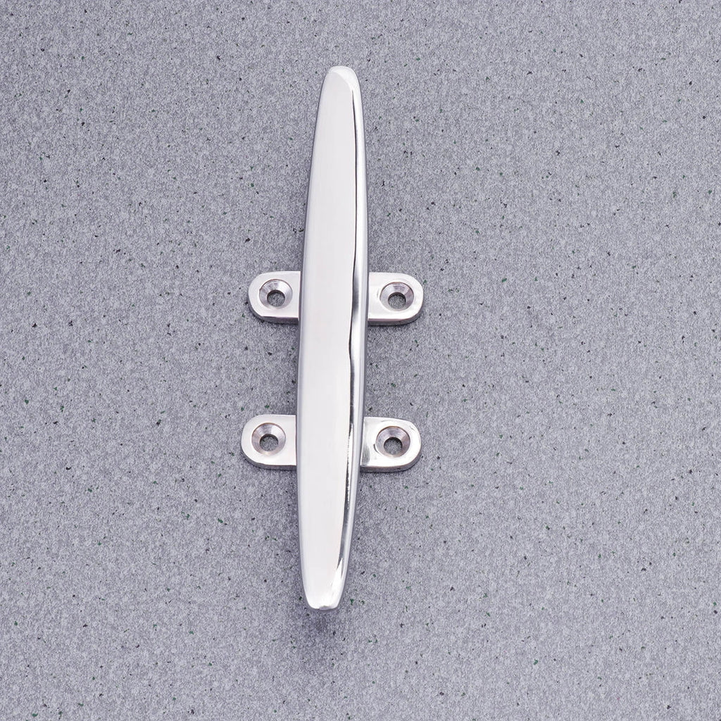 SWETRACE 1Set Marine Grade Stainless Steel Boat Cleat for Boating 8 Inches
