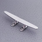SWETRACE 1Set Marine Grade Stainless Steel Boat Cleat for Boating 8 Inches