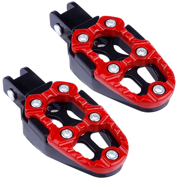 SWETRACE Aluminum Alloy Pedal Red 1 Pair