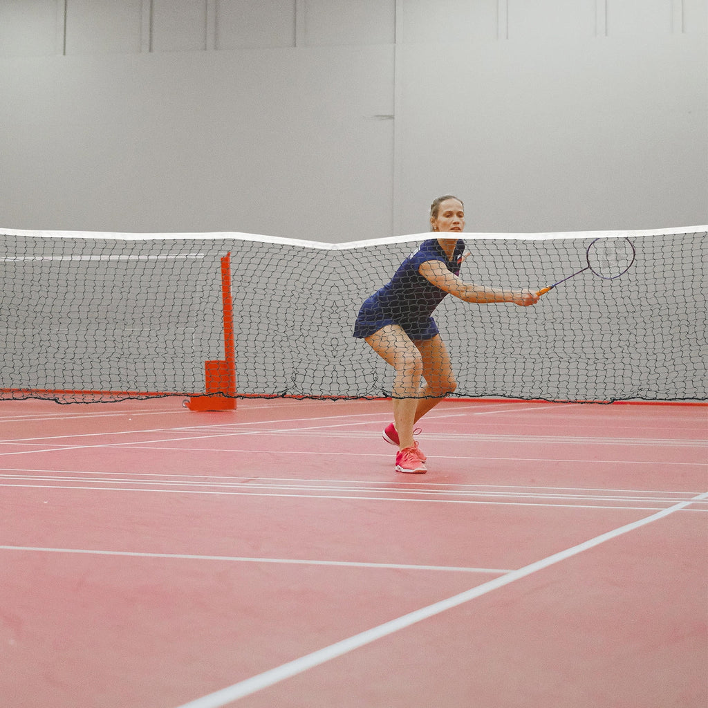 SWETRACE 1Pcs Wear Resist Badminton Net for Family and Friends Army Green Portable Volleyball Net 11 8x3 In