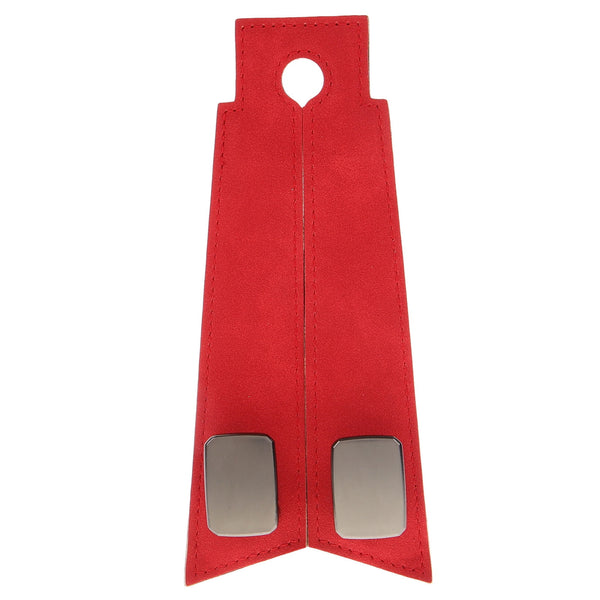 SWETRACE 1Set Red Pu Iron Car Seat Hook for Vehicle Interior Accessories with Luxury Fashionable Design 11.8x3x0.9in