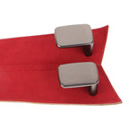 SWETRACE 1Set Red Pu Iron Car Seat Hook for Vehicle Interior Accessories with Luxury Fashionable Design 11.8x3x0.9in