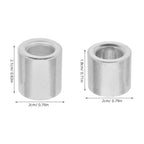 SWETRACE 2Pcs Metal ATV Wheel Hub Accessories for Mini Bike and Skateboard