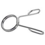 SWETRACE 1Pcs Silver Barbell Clamps for Gym Accessories and Fitness Equipment in Workout Sessions