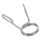 SWETRACE 1Pcs Silver Barbell Clamps for Gym Accessories and Fitness Equipment in Workout Sessions