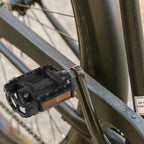SWETRACE 1 Pair Outdoor Bike Pedals Stable Riding Fine Craft Design Black