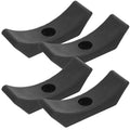 SWETRACE 4Pcs Small Dumbbell Rack Storage for Gym Accessories with Rectangular Shape and 15x5cm Size