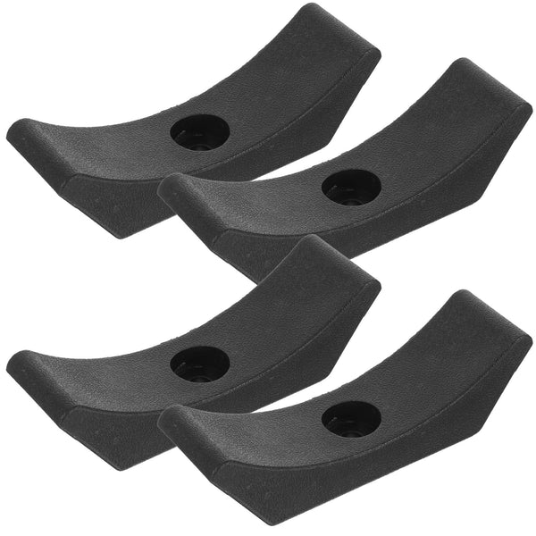 SWETRACE 4Pcs Small Dumbbell Rack Storage for Gym Accessories with Rectangular Shape and 15x5cm Size