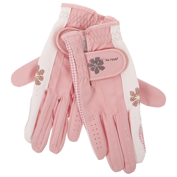 SWETRACE Golf Gloves Women Specific Fit Pink 1 Pair 7.9X3.7X0.1in