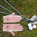 SWETRACE Golf Gloves Women Specific Fit Pink 1 Pair 7.9X3.7X0.1in
