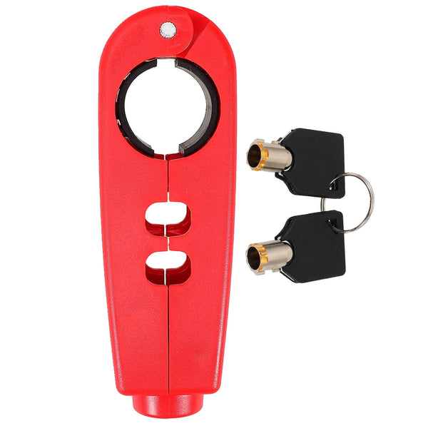 SWETRACE 1Pcs Compact Anti-scratch Surface Handlebar Lock Bicycle Outdoor Use 5.9x1.97x1.38in