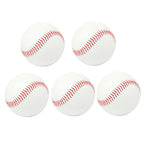 SWETRACE Exercise Baseball Training Balls Rubber 5 Pcs Indoor and Outdoor Practice
