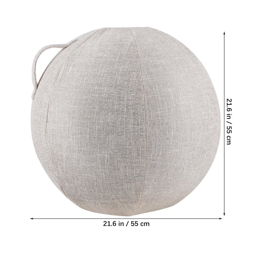 SWETRACE 1Pack Thick Yoga Ball Cover in Cotton for Gym and Yoga Practice Accessories