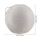 SWETRACE 1Pack Thick Yoga Ball Cover in Cotton for Gym and Yoga Practice Accessories