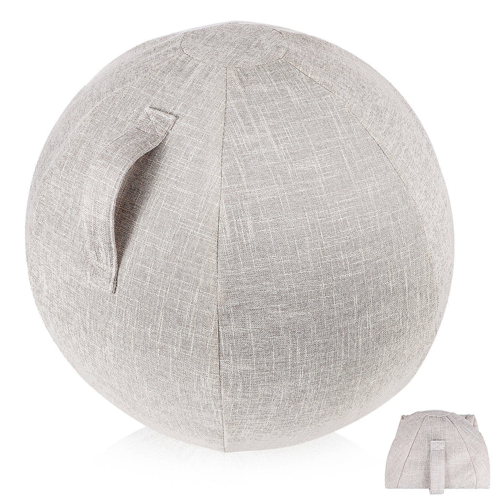 SWETRACE 1Pack Thick Yoga Ball Cover in Cotton for Gym and Yoga Practice Accessories