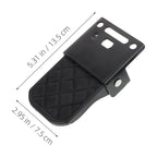 SWETRACE 1 Pair Electric Bike Accessories Folding Cycling Foot Pedals with Flat Shape for Daily Use