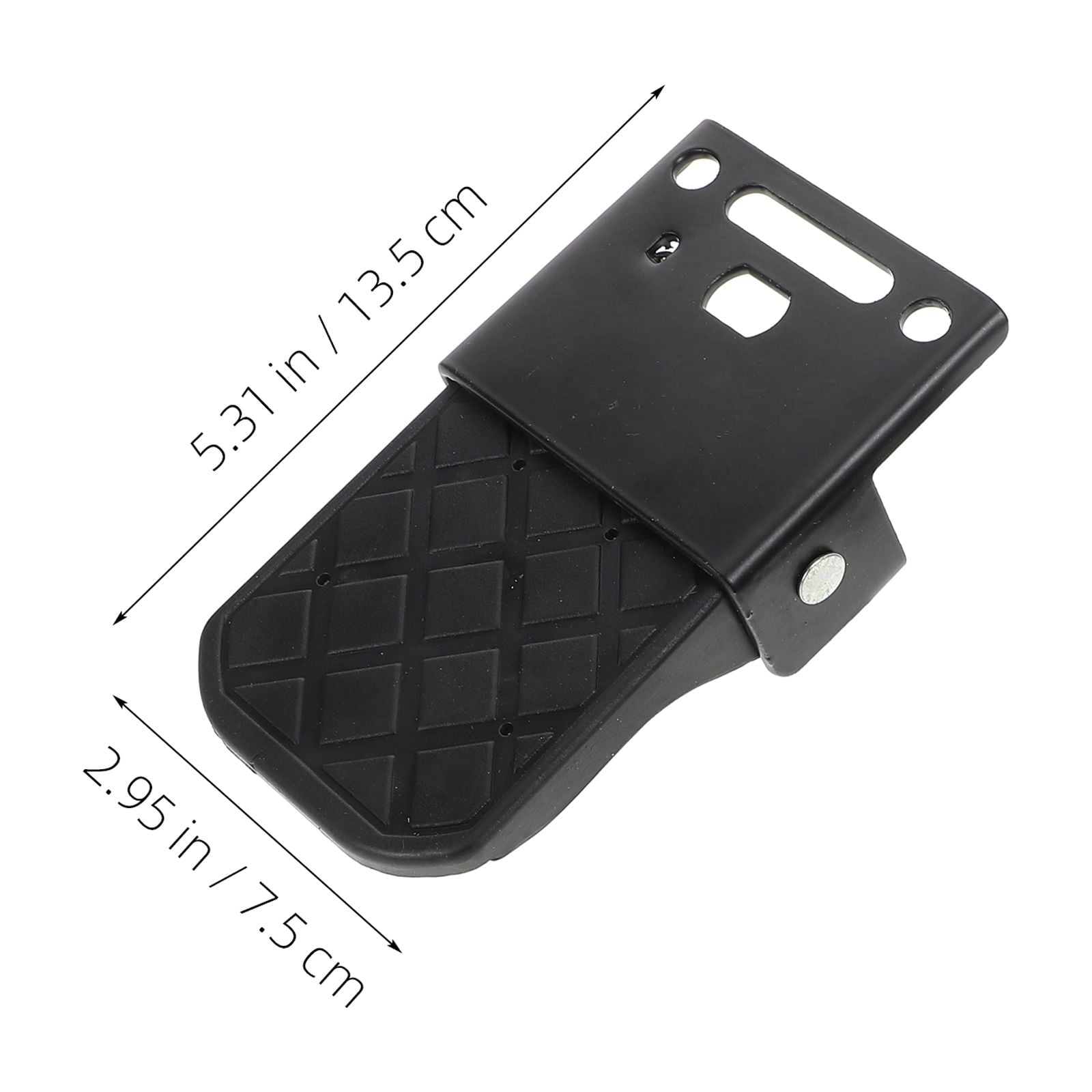 SWETRACE 1 Pair Electric Bike Accessories Folding Cycling Foot Pedals with Flat Shape for Daily Use