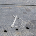 SWETRACE Hitch Lock Pin Travel Trailer Hitch Cotter Pin Stainless Steel Silver 1Set