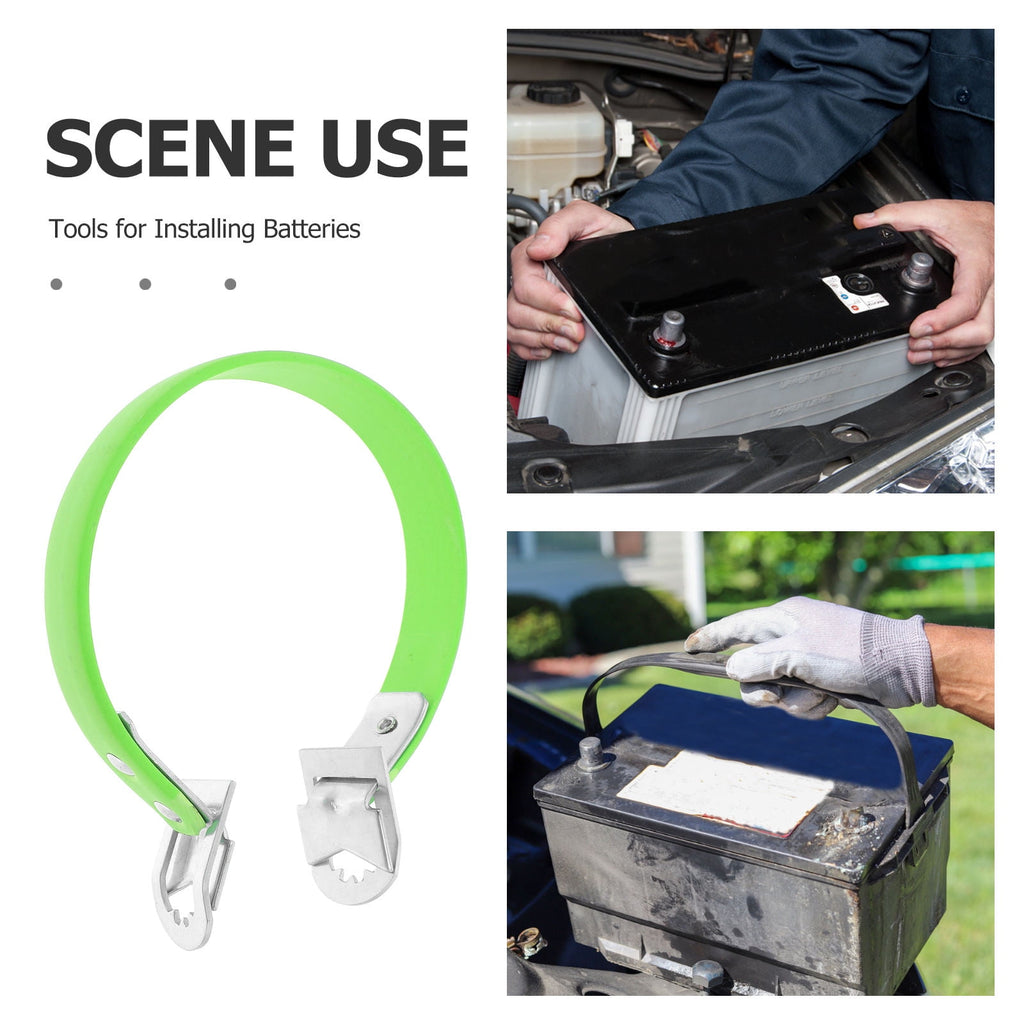 SWETRACE Battery Carrier Lifter Strap Battery Lifter Green 1Set