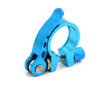 SWETRACE Durable Blue Bike Seatpost Clamp 1Pack for Cycling Quick Release