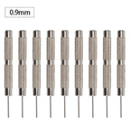 Watch Strap Pin Pin Punch Link Punch Pin Stick- Watch Repair Tool 0.7-1.0Mm 10Pcs Bar Hammer Punch Thimble Durables 0.9Mm Smile Home 0.9 mm