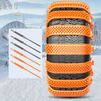 10Pcs Chain Auto Winter Tire Wheels Chains Anti Skid Chains For Car Truck Suv