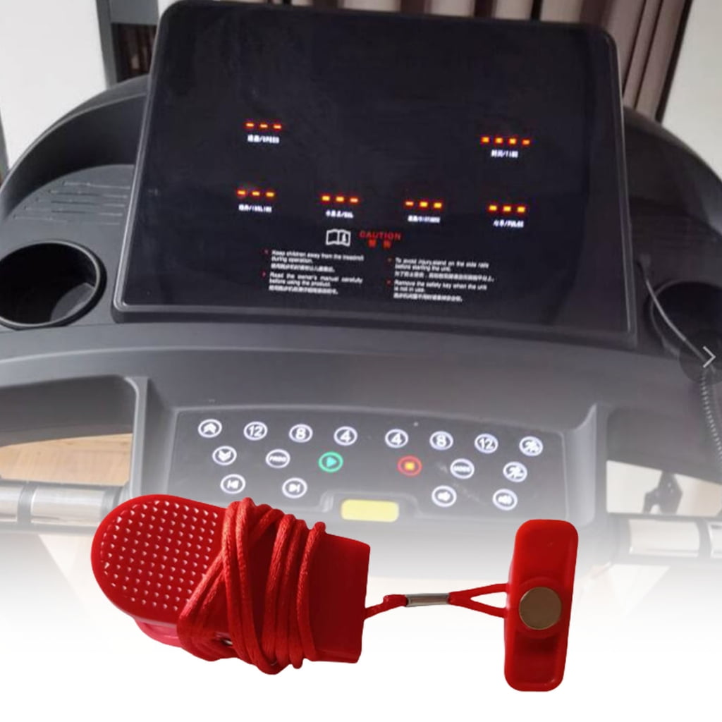 Universals Magnetic Treadmill Safety Clip Running Machine Safety Key Lock for Homes Gym and Living Rooms Style B