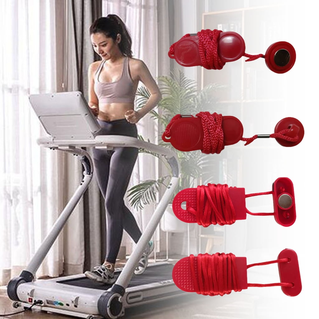 Universals Magnetic Treadmill Safety Clip Running Machine Safety Key Lock for Homes Gym and Living Rooms Style E